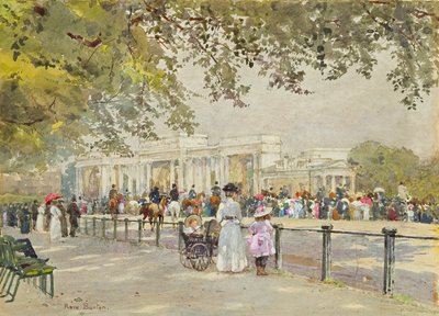 Hyde Park: Warten auf die Königsfamilie von Rose Maynard Barton